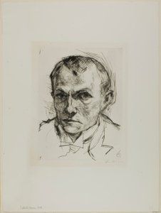 セルフ・ポートレート 作： Max Beckmann