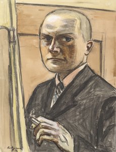 Omakuva 作： Max Beckmann