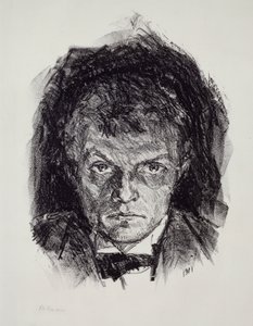 Auto-retrato 作： Max Beckmann