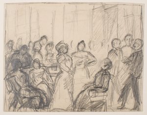 社会党のスケッチ 作： Max Beckmann