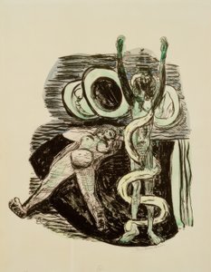 人間の堕落 作： Max Beckmann