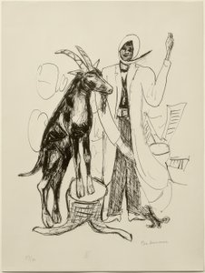 THE BUCK（ザ・ゴート 作： Max Beckmann
