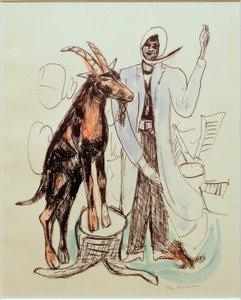 THE BUCK（ザ・ゴート 作： Max Beckmann