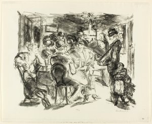 タバーン 作： Max Beckmann