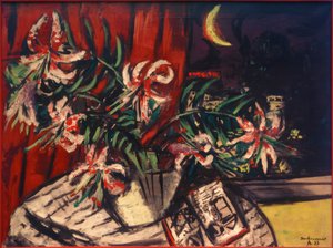 タークス・クラウン・ユリ 作： Max Beckmann