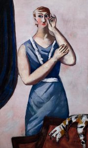 バレンタイン・テシエ 作： Max Beckmann
