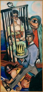 誘惑 (聖アンソニーの誘惑) 作： Max Beckmann