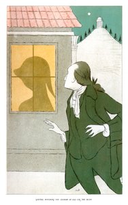 盲目のリリーの影を見ているゲーテ、1904 作： Henry Maximilian Beerbohm