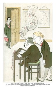 オースティンドブソン氏とエドモンドゴス氏がバラードを作曲、1904年 作： Henry Maximilian Beerbohm