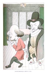 ウィリアム・シェイクスピア、彼の仕事の方法、1904。 作： Henry Maximilian Beerbohm