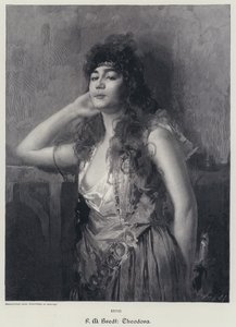 テオドラ（彫刻 作： Max Ferdinand Bredt