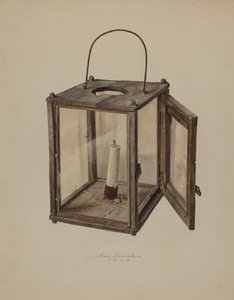 キャンドル・ランタン、1938年 作： Max Fernekes