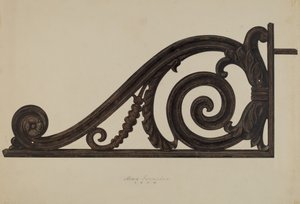 スクロール、1938年 作： Max Fernekes