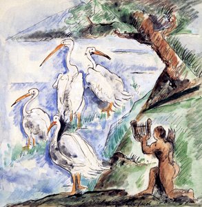 ペリカンとのオルフェウス、c1900-1944