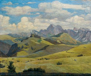 Alpe di Siusi (南チロル) 作： Max Kahrer