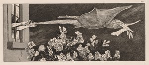 手袋：拉致、1880。 作： Max Klinger