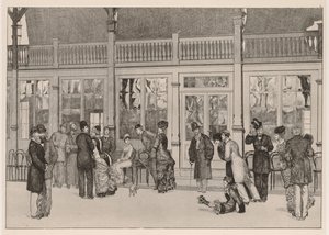 手袋：ロケール、1880年。 作： Max Klinger