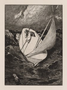 手袋：救助、1880年。 作： Max Klinger