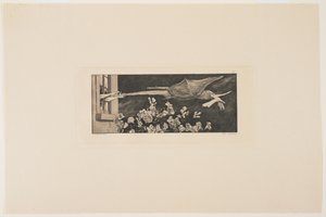 誘拐、1881年 作： Max Klinger