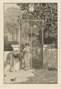 At the Gate Am Thor、1887年。