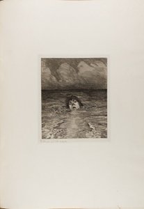 没落、A Life からのプレート 12 作： Max Klinger