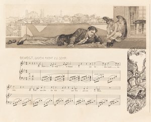 オーパスXII、ブラームスファンタシー、1894年。 作： Max Klinger