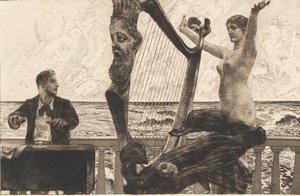 オーパスXII、ブラームスファンタシー、1894年。 作： Max Klinger