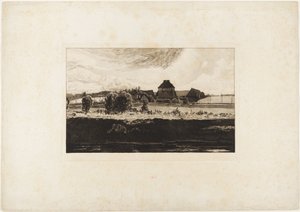 夏の午後（四つの風景、作品VII、図版4） 作： マックス・クリンガー