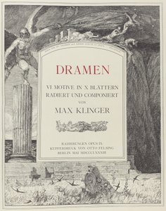 タイトルページ 作： Max Klinger