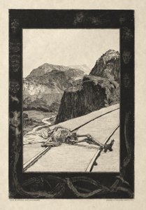 Vom Tode I、（Opus II、1889）No. 8 作： Max Klinger