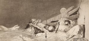 恐怖。 1881 作： Max Klinger