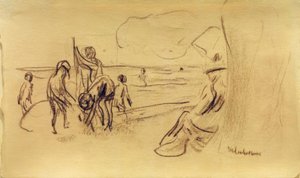 つまみを浸す 作： Max Liebermann