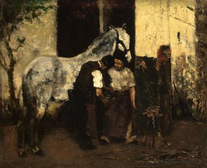  作： Max Liebermann