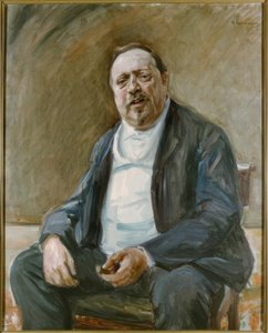 アルフレッドフォンバーガーの肖像 作： Max Liebermann