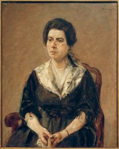 ジュリーエリアス夫人の肖像レヴィ 作： Max Liebermann