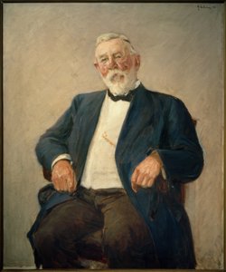 フリードリヒ・キューントの肖像 作： Max Liebermann