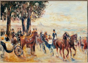 コルソアウフデムモンテピンチョ 作： Max Liebermann