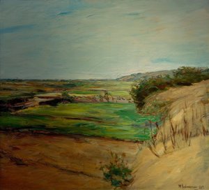砂丘の風景 作： Max Liebermann
