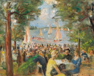 ハヴェルのガーデンレストラン、1934年。 作： Max Liebermann