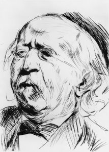ヘルマンコーエン- Rad。V.親愛なる男 作： Max Liebermann