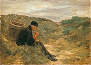 砂丘で 作： Max Liebermann