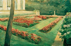 M.リーバーマン、フラワーテラスヴァンゼー 作： Max Liebermann