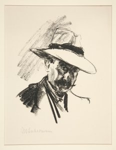 Walter Haseneleverの肖像 作： Max Liebermann