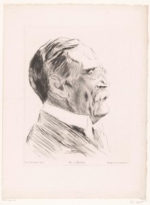 ヴィルヘルム・フォン・ボーデの肖像 W.v.Bode (オブジェクトのタイトル) 作： Max Liebermann