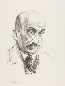 自画像 作： Max Liebermann