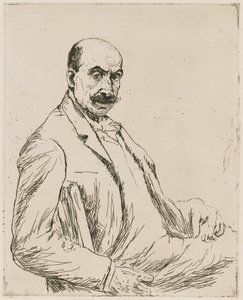 セルフ・ポートレート、1906年 作： Max Liebermann