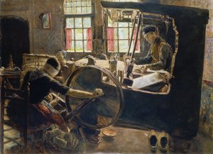 ザ・ウィーバー 作： Max Liebermann