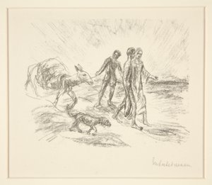トビアス I/III 作： Max Liebermann