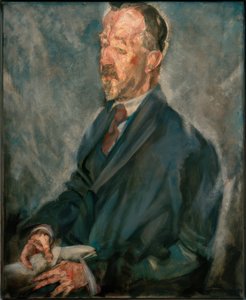 マックス・オッペンハイマー《ハインリッヒ・マン》／ユイル・シュル・トワル、1912年