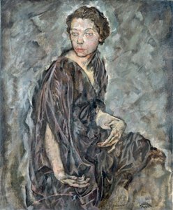 ティラ・デュリューの肖像（1880-1971）オーストリアの女優、コメディアン